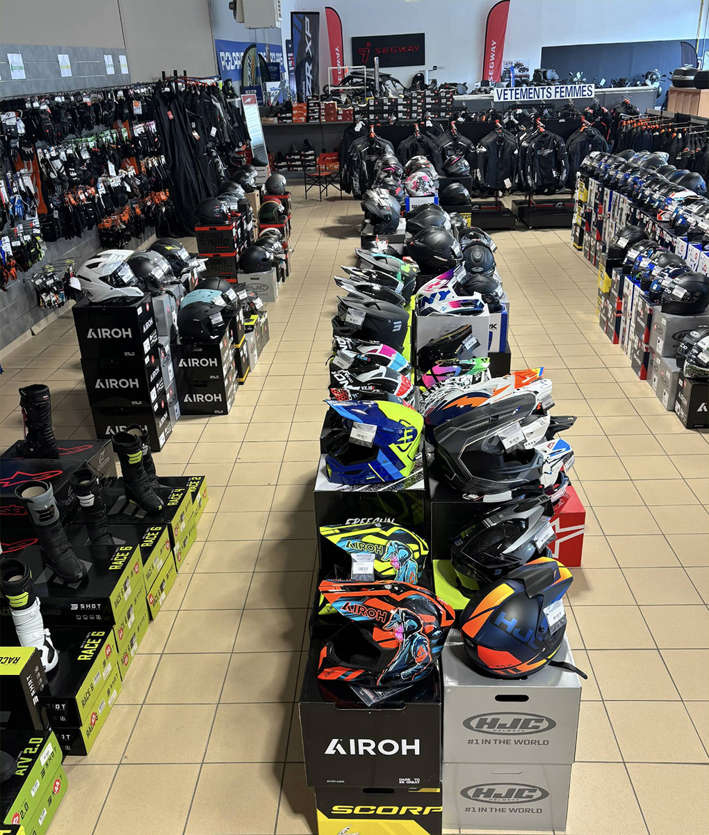 Équipements Espace Motos Laon