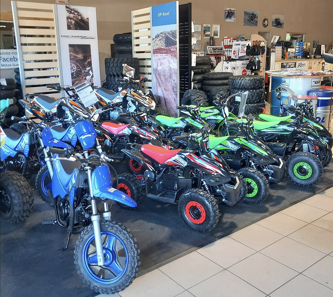 Intérieur Espace Motos Laon